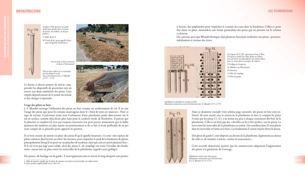 Extrait de l’ouvrage consacré aux fondations et aux techniques de construction anciennes